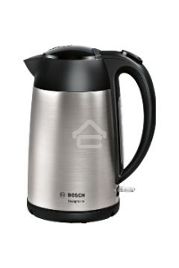 Чайник электрический Bosch TWK3P420 1.7л. 2400Вт черный (корпус: нержавеющая сталь)