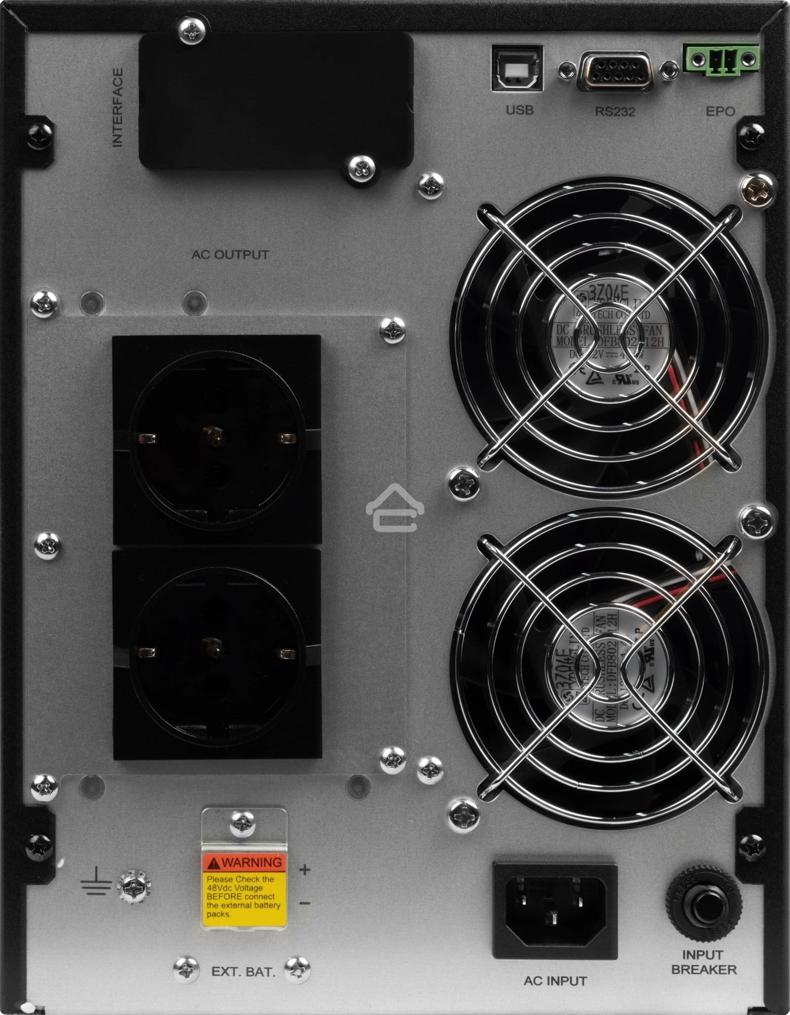 Источник бесперебойного питания SMARTWATT Онлайн, 2000/1800 ВА/Вт, напольный, LCD дисплей, Shuko CEE7/4 - 2 шт.