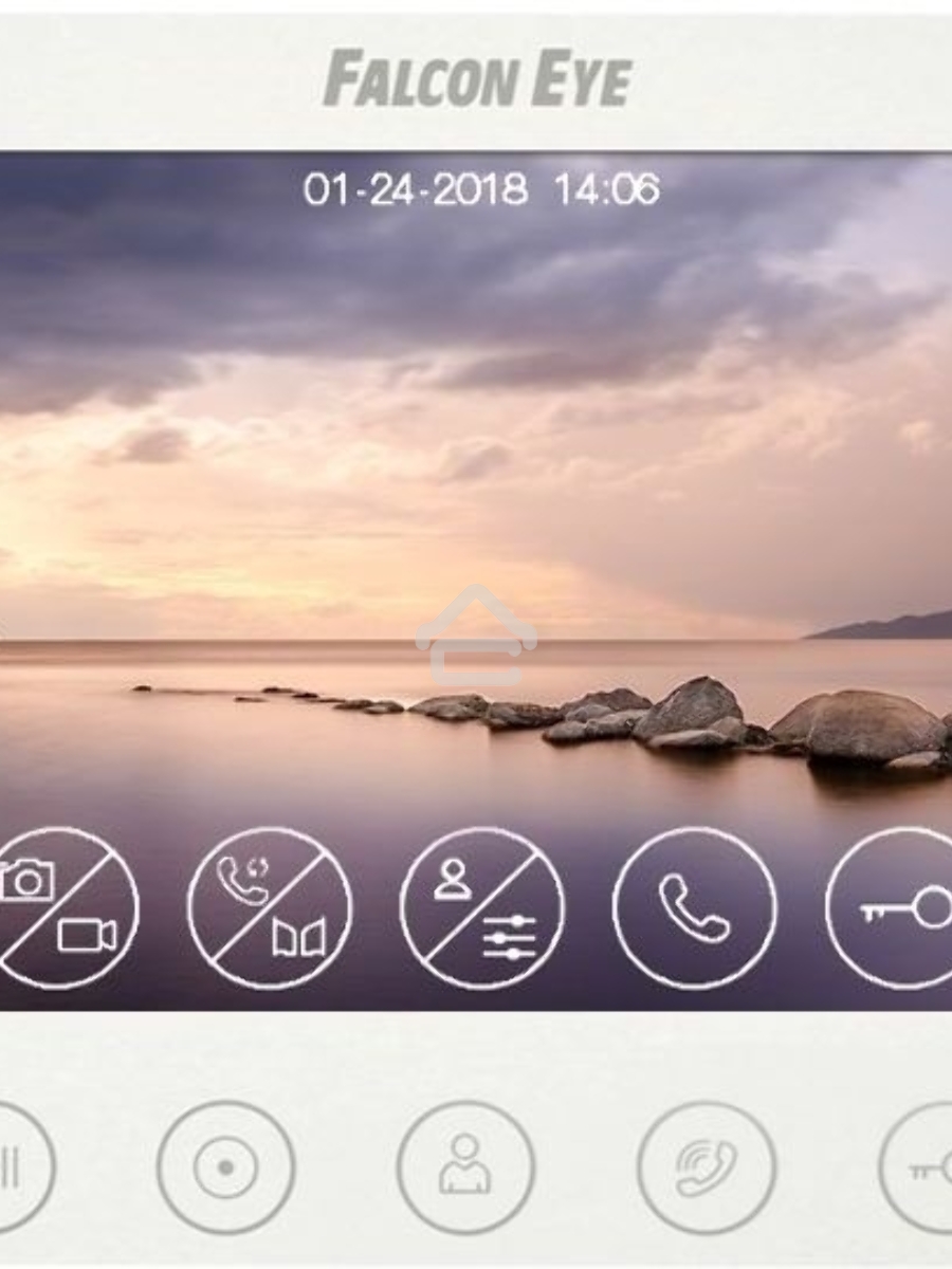 Видеодомофон Falcon Eye Cosmo HD Wi-Fi белый