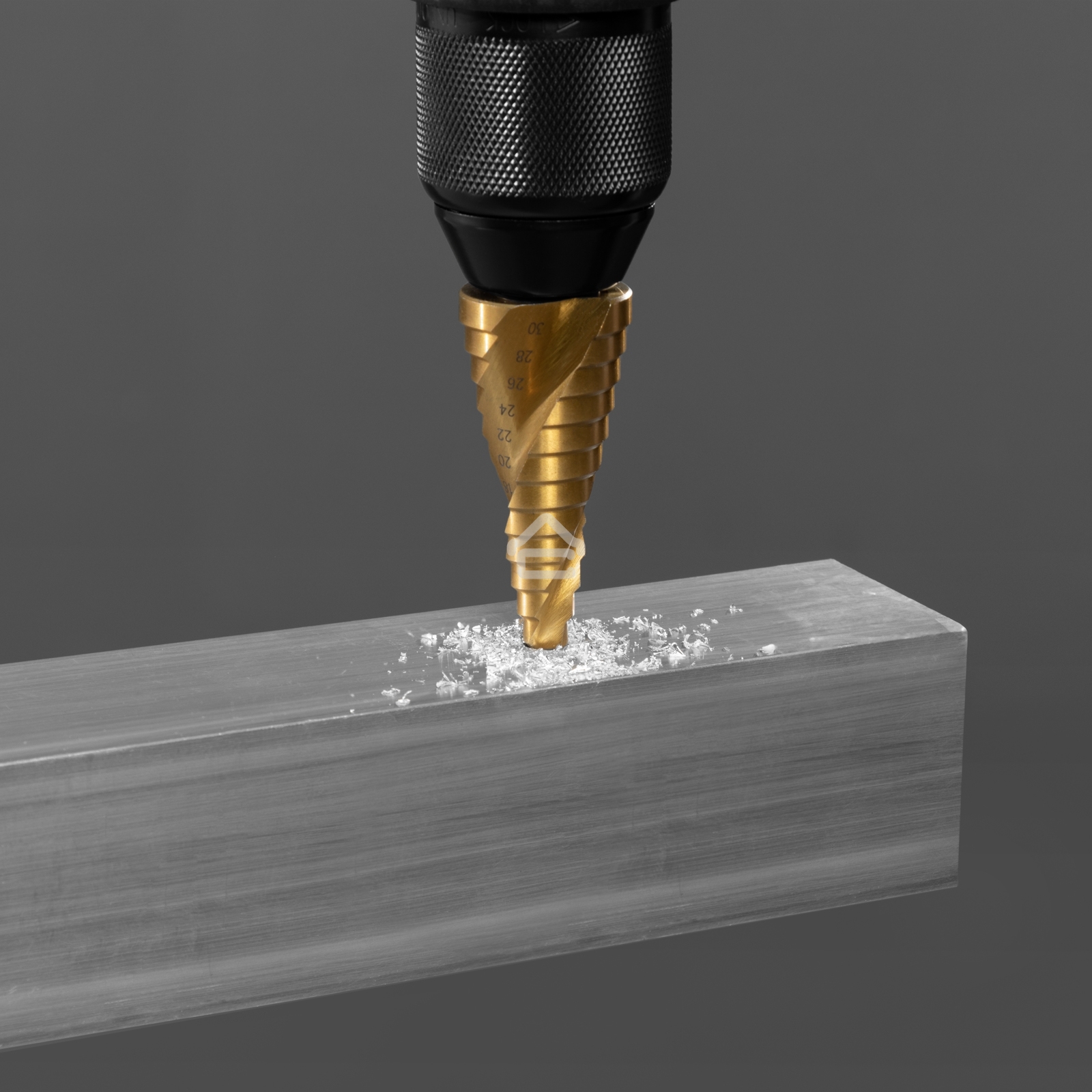 Сверло ступенчатое Matrix, 6-8-10-12-14-16-18-20-22-24-26-28-30 мм,HSS, спирал. проф., трехгр. хвост.