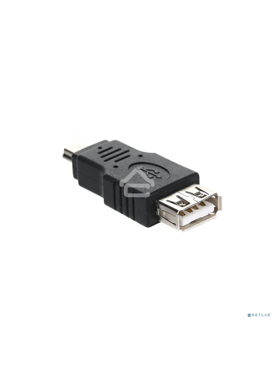 Переходник AF/miniBm USB 2.0 VCOM переходник USB(мама) на miniUSB, CA411