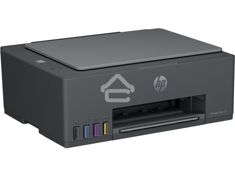 МФУ струйный HP Smart Tank 581 AiO (4A8D4A), A4, цветной, печ. до 22 стр/мин. (ч/б) до 16 стр/мин. (цвет), 1200 x 1200 dpi, USB, Wi-Fi, Air Print, Mopria
