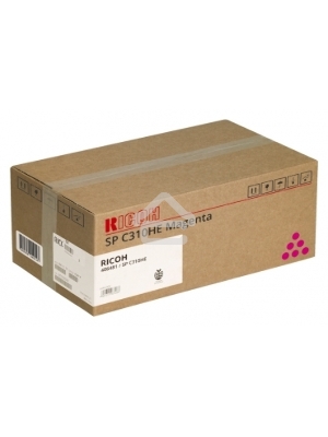 Картридж лазерный Ricoh тип SPC310HE (407635/406482), желтый высокой емкости, 6600 отпечатков (для SP C320DN), 6000 отпечатков (для SP C242DN/C242SF), 4600 стр. A4 (5%, ISO 6600, для SP C342DN), для Aficio SP C231SF/C232SF/ SP C231N/C232DN/C311N/C312DN/C3