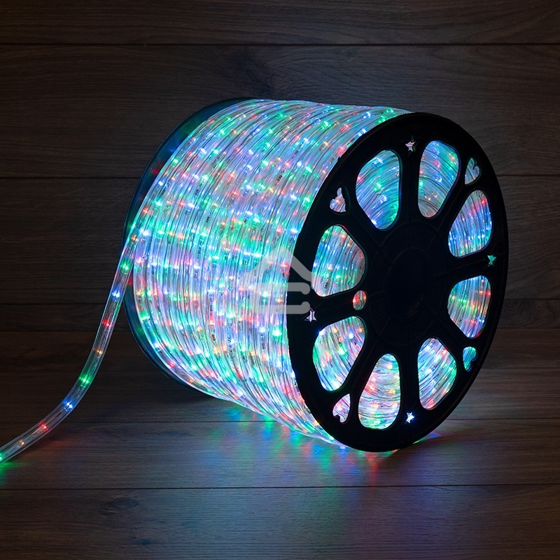 Дюралайт Neon-night LED, свечение с динамикой (3W) - мульти (RYGB), 36 LED/м, бухта 100м