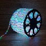 Дюралайт LED, свечение с динамикой (3W) - мульти (RYGB), 36 LED/м, бухта 100м