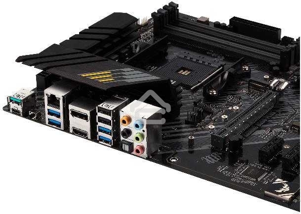Материнская плата ASUS TUF GAMING B550-PLUS, AM4, AMD B550, 4xDDR4, 6xSATA, 2xM.2, 1xPCIe 4.0 x16, 1xPCIe 3.0 x16, 3xPCIe x1, 1xHDMI, 1xDP, 1x 2.5Gb LAN, 4xUSB-A 3.2 Gen 1, 1xUSB-A 3.2 Gen 2, 2xUSB-A 2.0, 1xUSB-C 3.2 Gen 2, 5x3.5 мм, 7.1, ATX