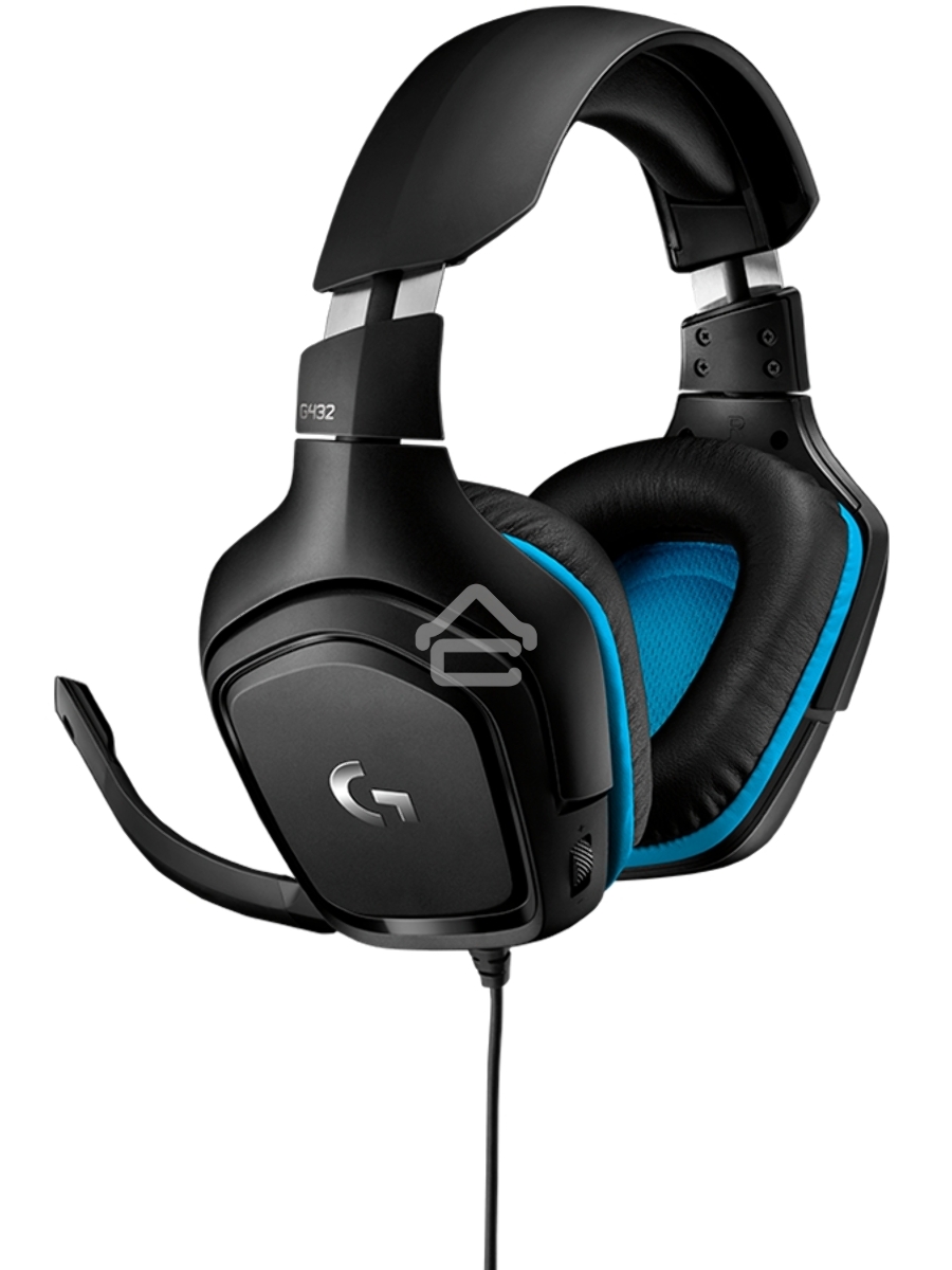 Гарнитура Logitech Headset G432 Wired Gaming Leatherette Retail