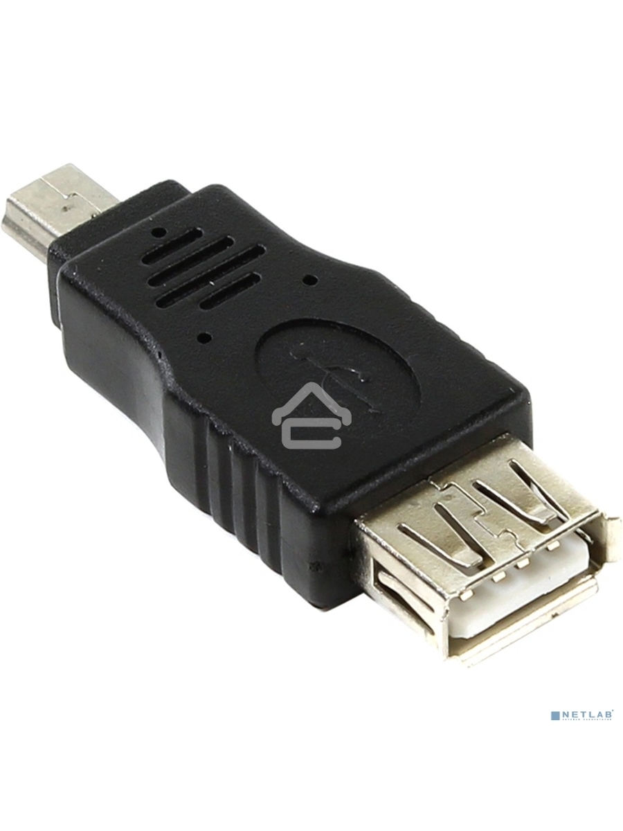 Переходник AF/miniBm USB 2.0 VCOM переходник USB(мама) на miniUSB, CA411