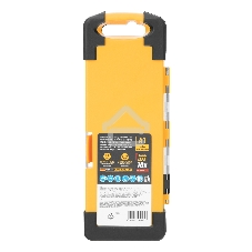 Набор сверл по металлу Denzel 2-8мм, Р6М5К8-TiN, Golden Tip, 6 шт 723004