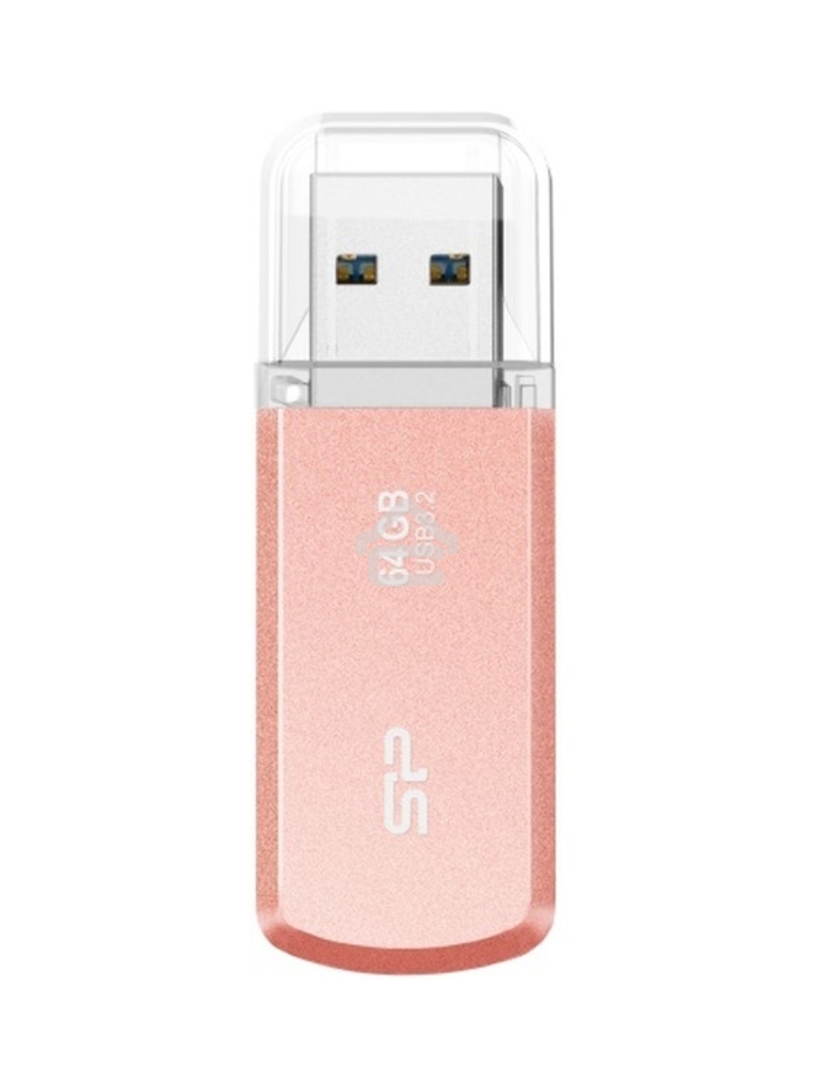 Флеш диск Silicon Power Helios 202, 64Gb USB 3.2, Pink
