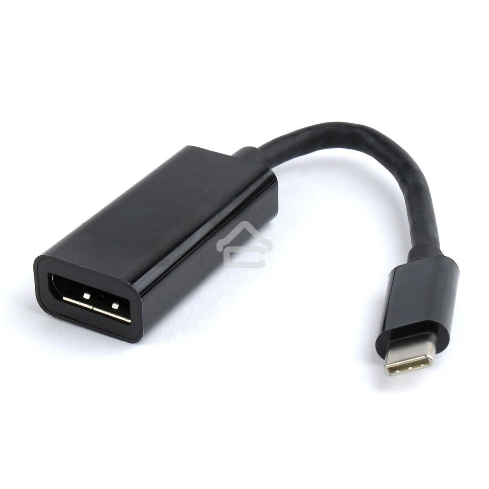 Переходник Cablexpert USB Type-C/DisplayPort, 15 см, пакет (A-CM-DPF-01)