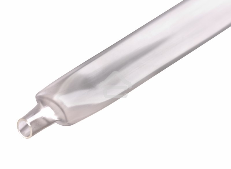 Термоусаживаемая трубка Rexant 10,0/5,0 мм, прозрачная, упак. 50 шт. по 1 м