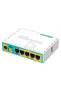 Маршрутизатор MikroTik RB750UPr2 hEX PoE lite 5x Ethernet, раздача PoE, 650 МГц ЦП, 64 МБ 5-портовый 100-Мбитный маршрутизатор с поддержкой PoE на 4-х портах