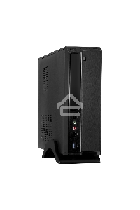 Компьютерный корпус Desktop ExeGate MI-207U-300W-8 (miniITX/mATX, БП M300 с вент. 8см, 1*USB+1*USB3.0, аудио, черный)