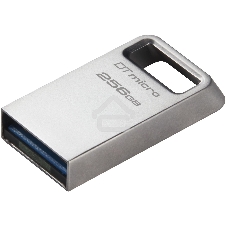 Флешка USB Kingston 256Gb DataTraveler Micro DTMC3G2/256Gb USB 3.0 серебристый