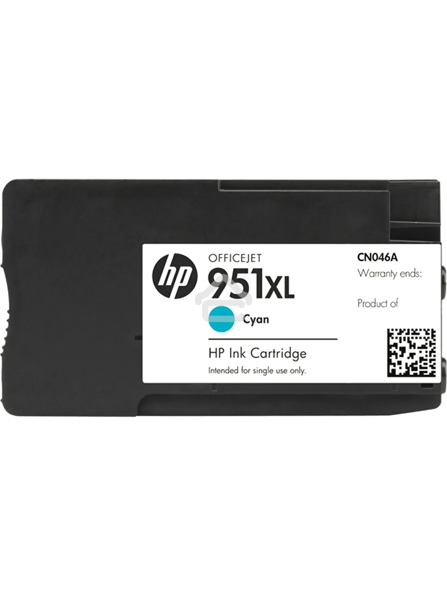 Картридж струйный HP 951XL CN046AE голубой для HP OJ Pro 8100/8600 (1500стр.)