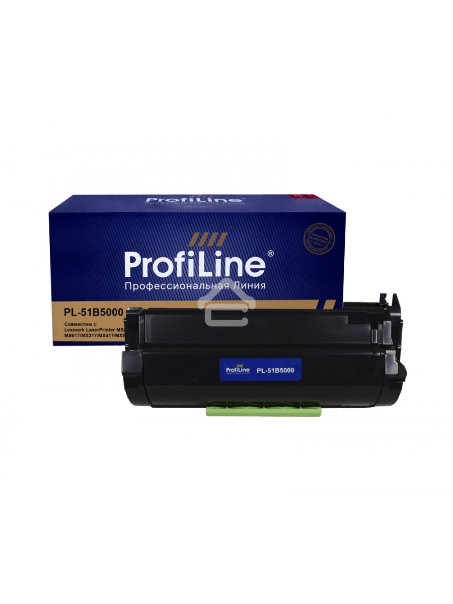 Картридж ProfiLine совместимый 51B5000 для Lexmark MX417de/MS517dn/MX517de/MS617dn/MS317dn/MX617de/MX317dn/MS417dn 2500к PL