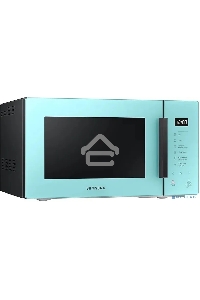 Микроволновая печь Samsung MG23T5018AN/BW голубой, 23 л, 800 Вт, переключатели - сенсор