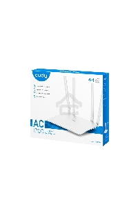 Роутер беспроводной Cudy WR1200 AC1200 10/100BASE-TX белый