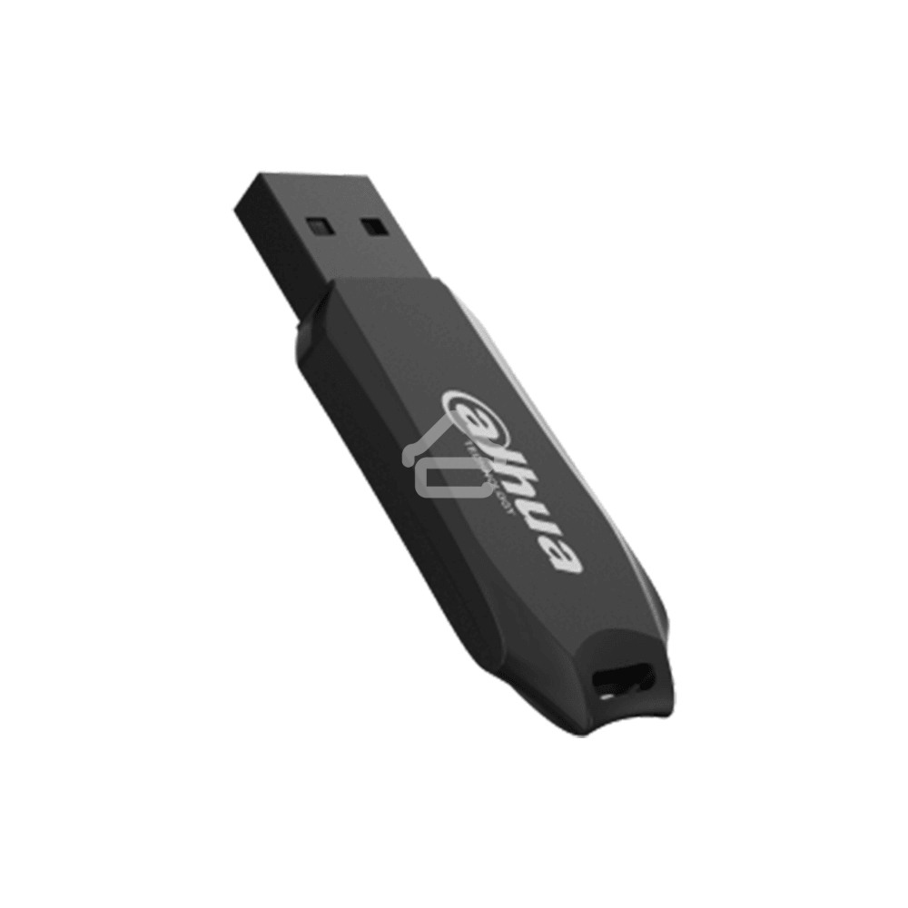Флешка USB Dahua U176 (DHI-USB-U176-20-64G), 64Gb, USB 2.0, R/W 25/10, черный