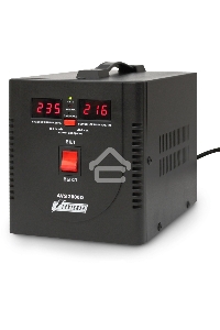 Стабилизатор напряжения Powerman AVS 2000D (2000ВА,15А,КПД 98%,циф. индикация вх./вых. напряж.)