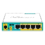Маршрутизатор MikroTik RB750UPr2 hEX PoE lite 5x Ethernet, раздача PoE, 650 МГц ЦП, 64 МБ 5-портовый 100-Мбитный маршрутизатор с поддержкой PoE на 4-х портах