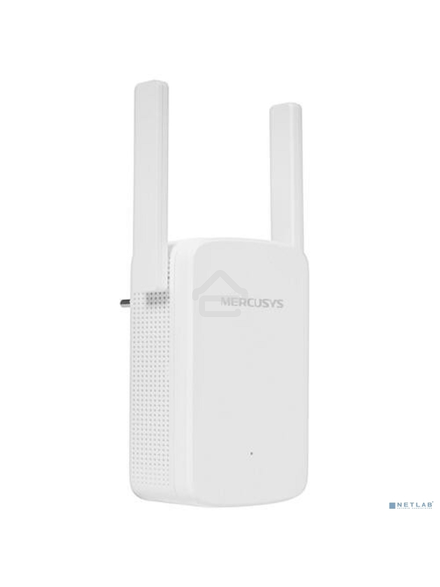 Усилитель сигнала Mercusys ME30 AC1200 Wi-Fi Range Extender, 300 Mbps at 2.4 GHz + 867 Mbps at 5 GHz, 1 x 10/100 LAN, 2× Fixed External Antennas, Wall Plugged, WPS/Reset Button, Signal Indicator, Range Extender/Access Point mode, Adaptive Path Selection