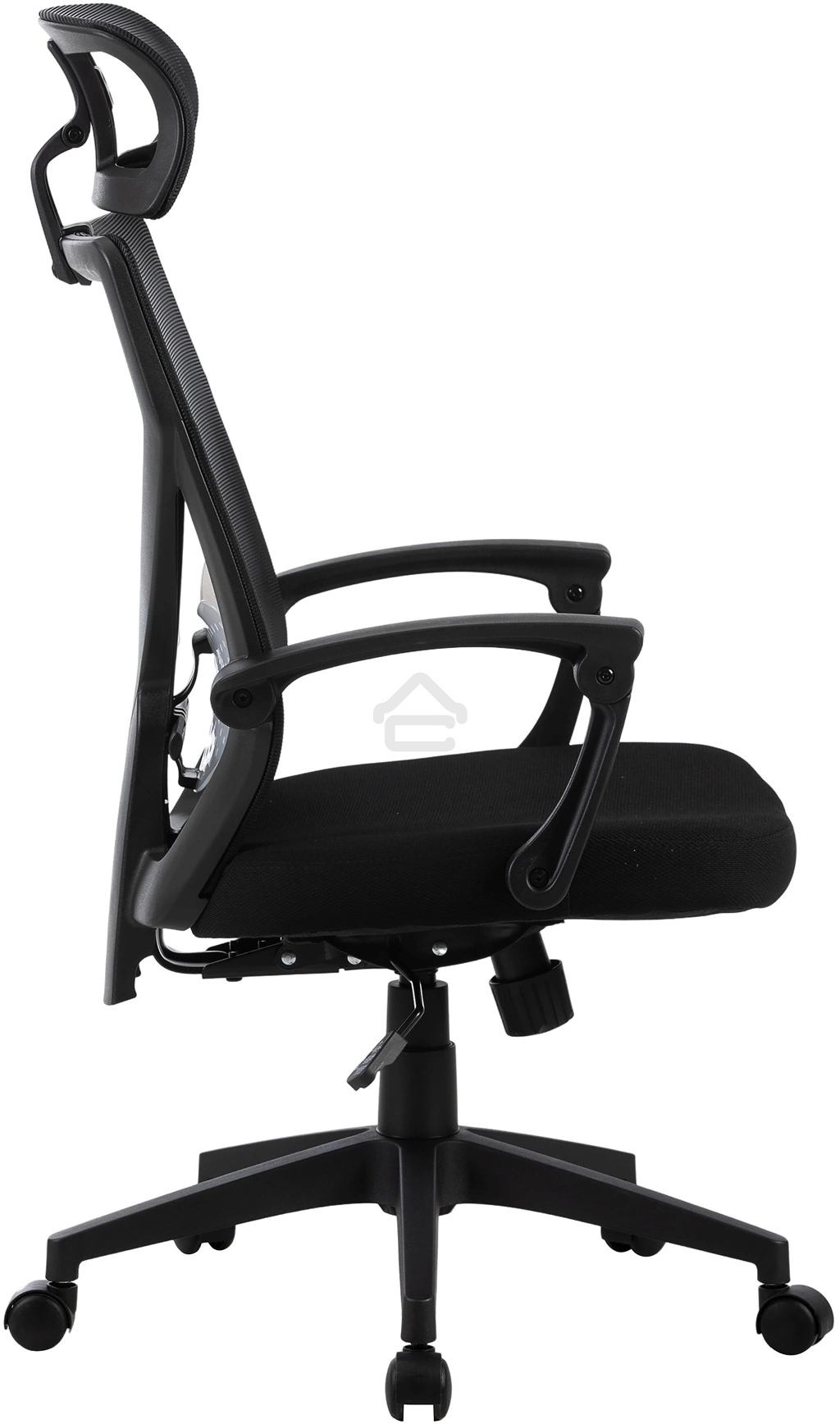 Кресло компьютерное Cactus CS-MC414-BK черный, сетка/ткань