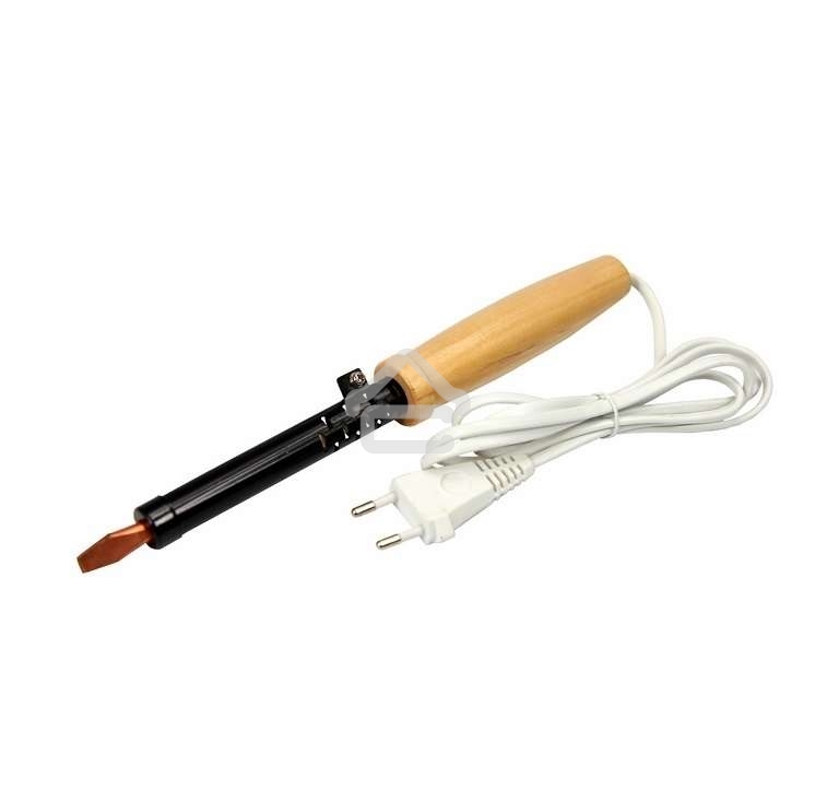 Паяльник Rexant ЭПСН 220В 25Вт дерев. ручка ПД