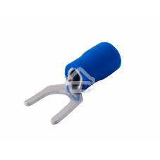Наконечник вилочный изолированный 6.5 мм 1.5-2.5 мм² (НВи 2.5-6/НВи 2-6) синий Rexant