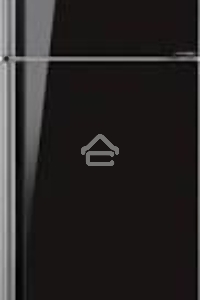Холодильник Sharp SJ-XP59PGBK черное стекло/стекло двухкамерный 430/148 л морозилка сверху