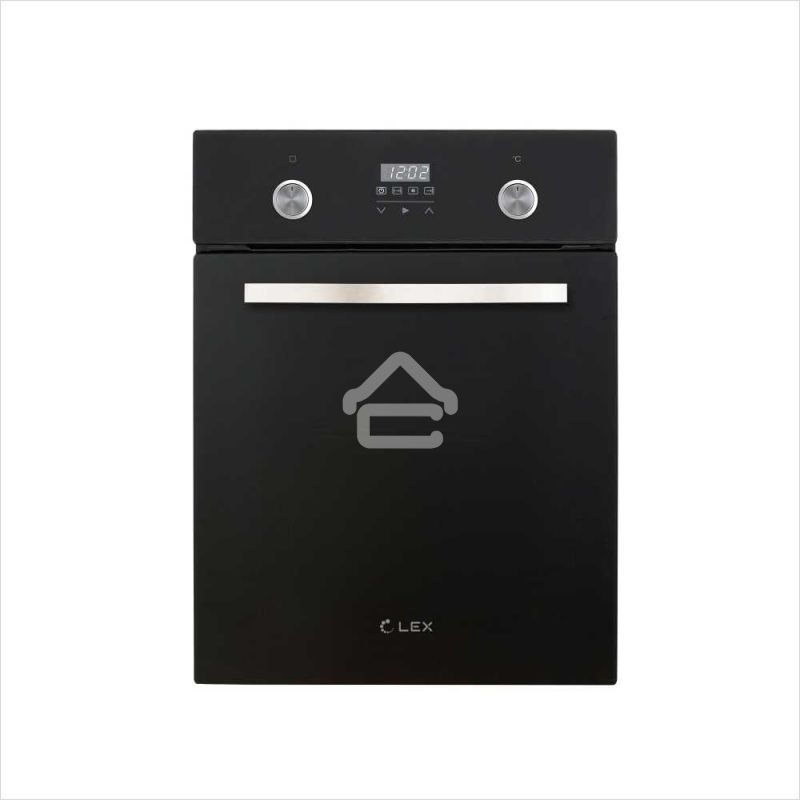Духовой шкаф LEX EDP 4590 BL Matt Editionобъем 55л, LED таймер, 9 функций, встраиваемый