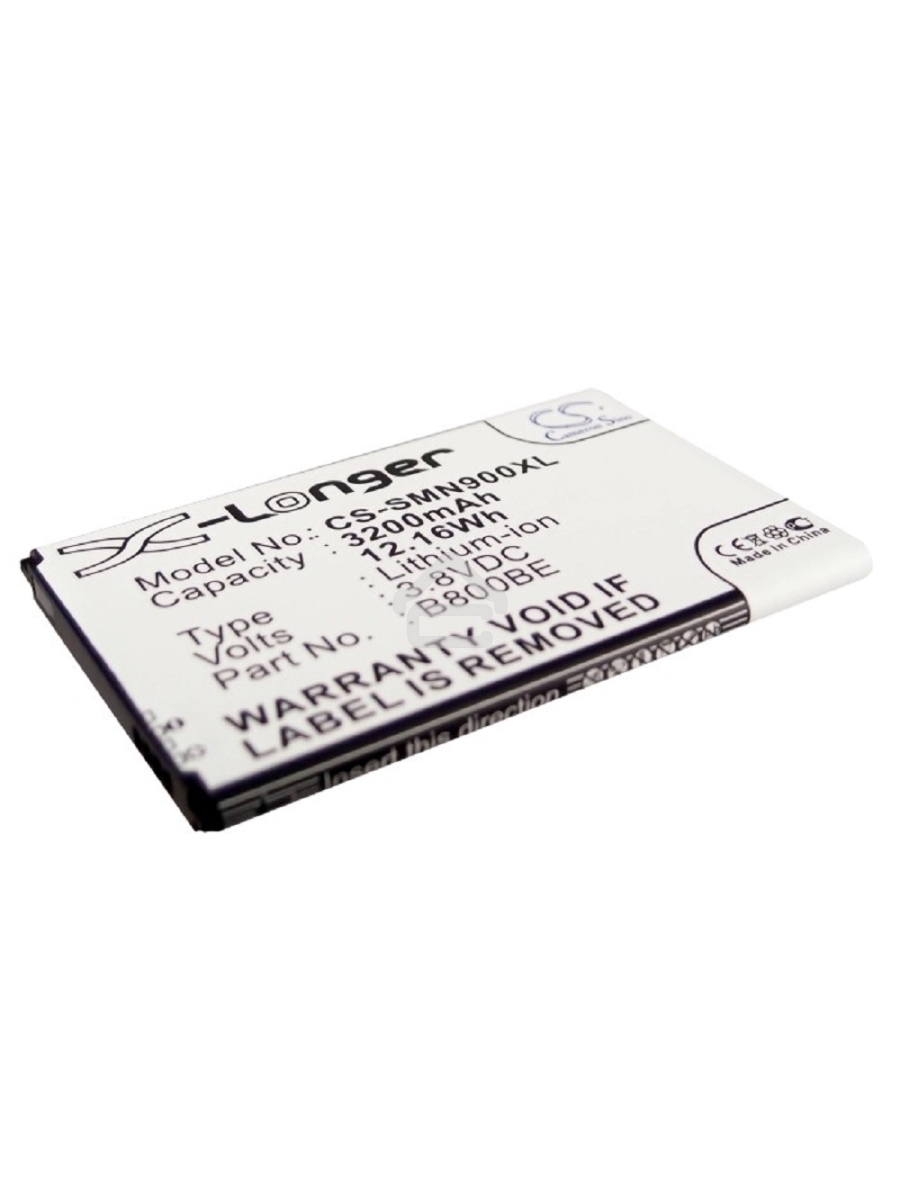 Аккумулятор CameronSino CS-SMN900XL (B800BC) для Samsung Note 3 N9000 3.8V / 3200mAh / 12.16Wh