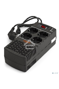 Стабилизатор ExeGate Power AD5000-1200 (1200VA/600W, диапазон 150...280В, 4 евророзетки)