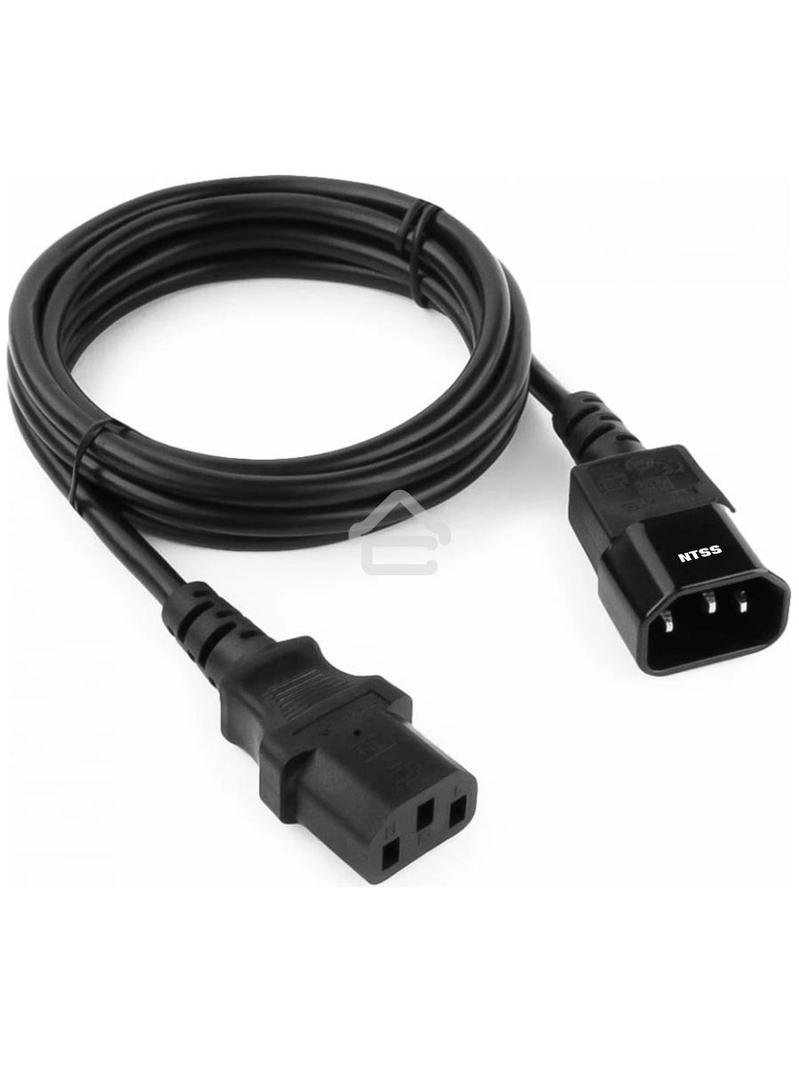 Шнур питания NTSS NTSS-PC13144 C13-С14 проводник.:3x1мм2 1.8м 220/250В 10А черный