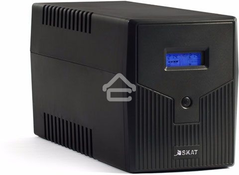 Источник бесперебойного питания SKAT-UPS 2000/1200 220В 1200Вт 2 АКБ 9Ач внутр. меандр. стабилизация напряжения