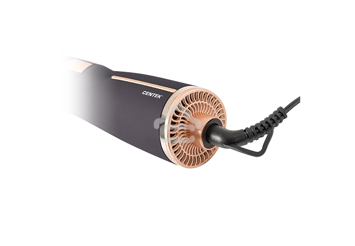 Фен-щетка Centek CT-2061 1000 Вт золото/черный