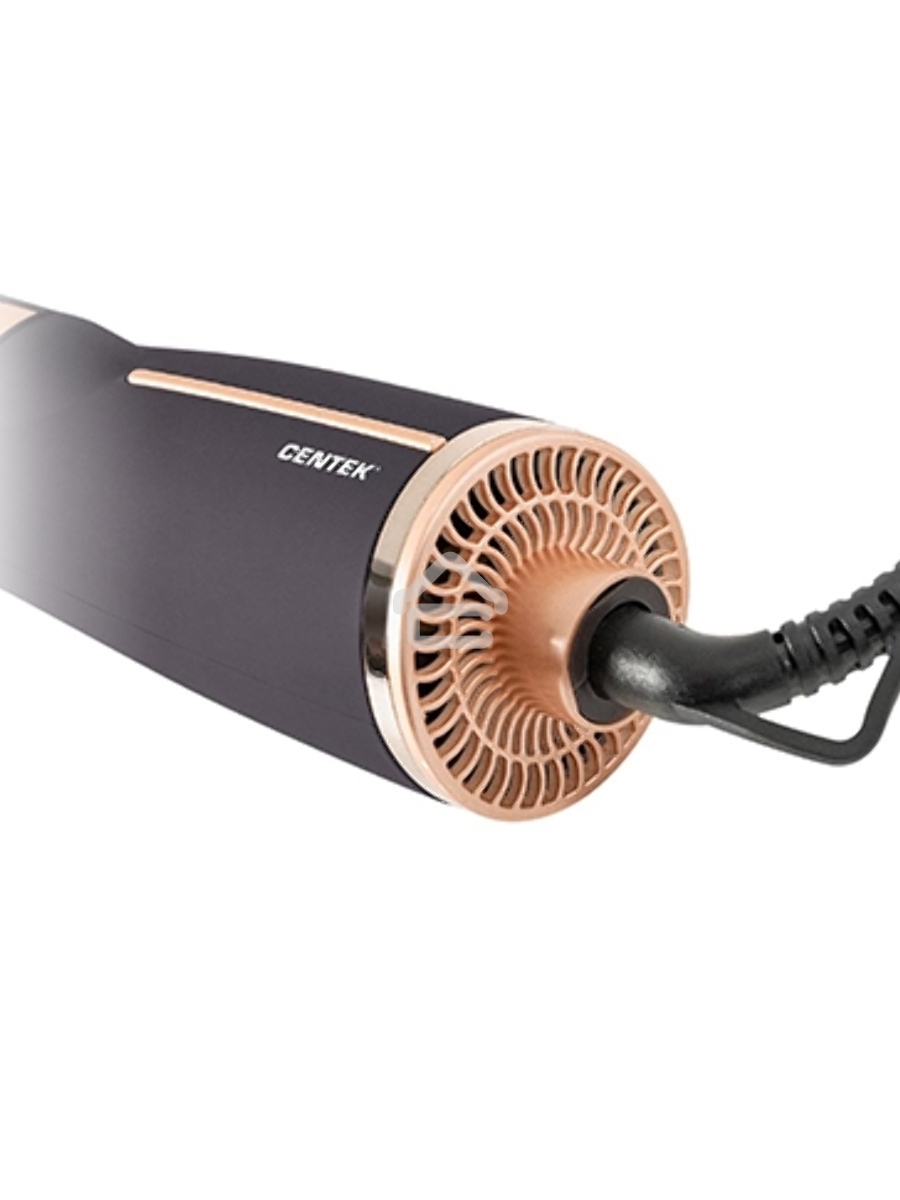 Фен-щетка Centek CT-2061 1000 Вт золото/чёрный