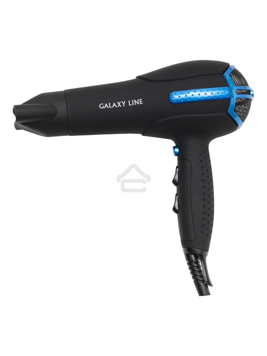 Фен Galaxy GL 4336 черный/голубой