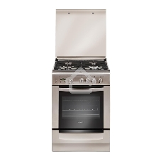 Плита газовая Gefest ПГ6100-03 0004 серебристый, конфорок 4 шт, духовка 52 л, 60 см x 85 см x 60 см