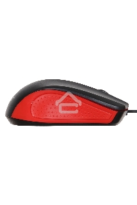Мышь проводная Acer OMW012 черный/красный, 1200 dpi, USB, кнопки - 3