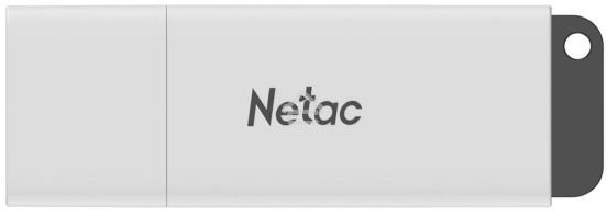 Флешка USB R/W R/W Netac U185 256Gb <NT03U185N-256G-30WH>, USB3.0, с колпачком, пластиковая белая