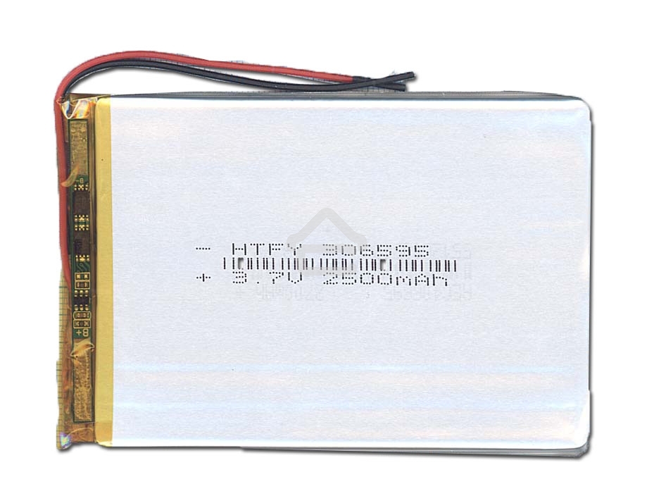 Аккумулятор Li-Pol (батарея) 3x65x95мм 2pin 3.7V/2500mAh
