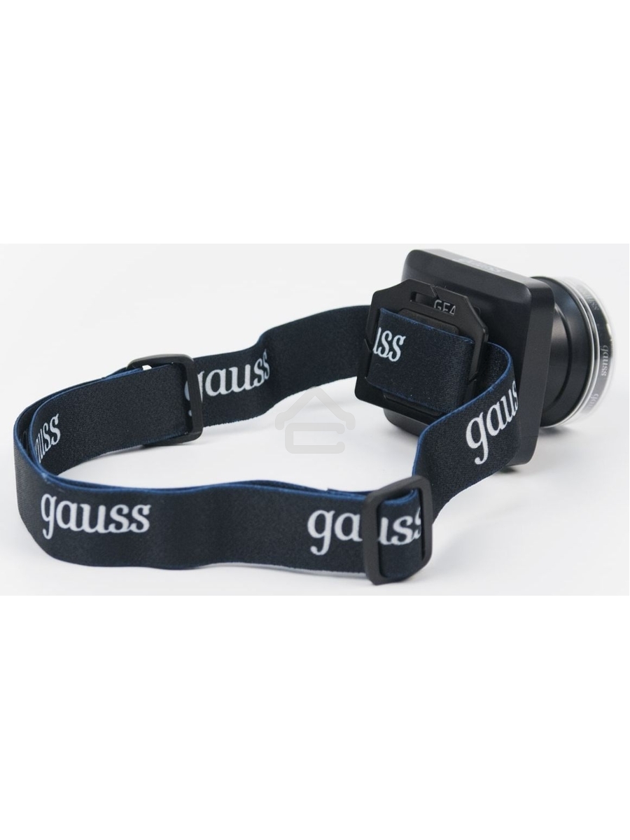 Фонарь налобный GAUSS GFL401 5W 100lm диммируемый Li-ion 3000mAh LED