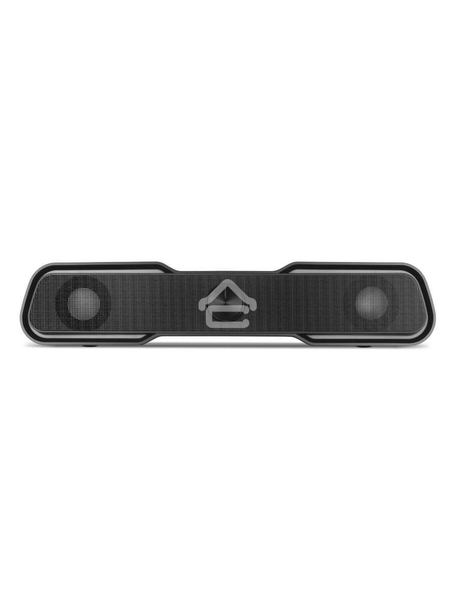 Колонки чёрные Sven 450 2.0 (2x5W, Bluetooth, RGB-подсветка)