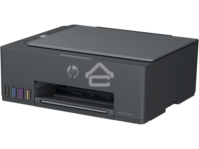 МФУ струйный HP Smart Tank 581 AiO (4A8D4A), A4, цветной, печ. до 22 стр/мин. (ч/б) до 16 стр/мин. (цвет), 1200 x 1200 dpi, USB, Wi-Fi, Air Print, Mopria