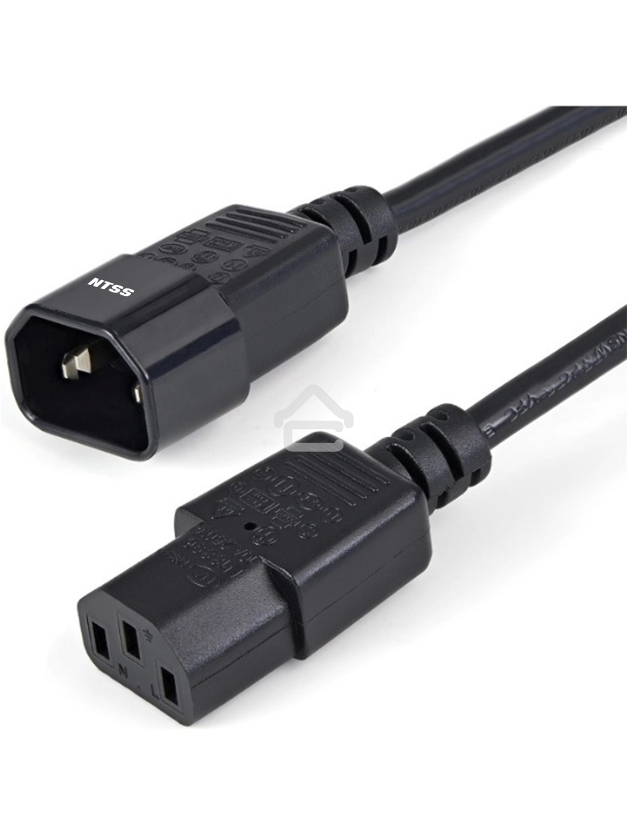Шнур питания NTSS NTSS-PC13144 C13-С14 проводник.:3x1мм2 1.8м 220/250В 10А черный