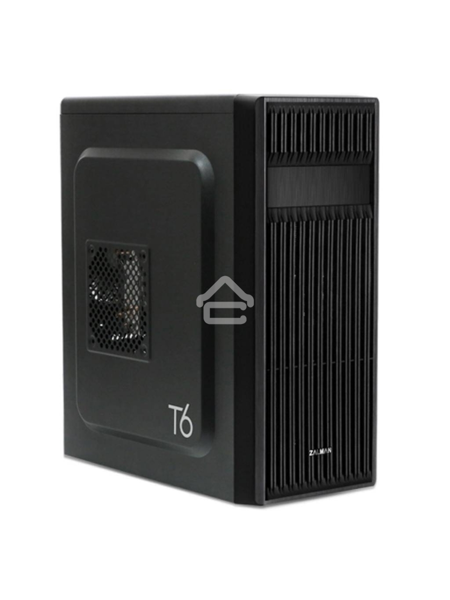 Компьютерный корпус Zalman ZM-T6 черный без БП ATX 1xUSB2.0 1xUSB3.0 audio bott PSU