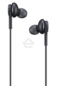 Гарнитура вкладыши Samsung EO-IC100 1.2м черный проводные в ушной раковине