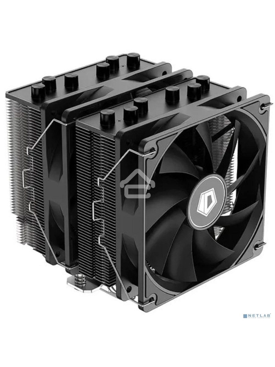 Кулер ID-COOLING SE-206-XT Черный 120мм алюминий+медь 1800rpm 35db 4-pin 250W 156мм